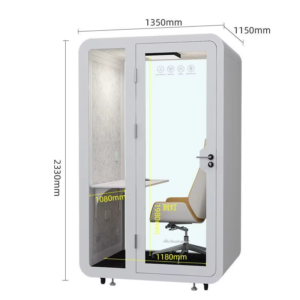 Acoustic Meeting Booth ノイズリダクションシステム搭載