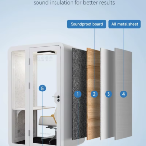 立ち作業対応 スタンディング・オフィスフォンブース 短時間集中