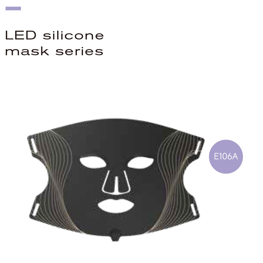 China Factory Wholesale LED Silicone Facial Mask: Private Label OEM/ODM Beauty Device Supplier E106A