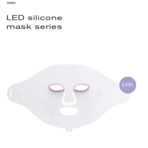 Wholesale LED Silicone Facial Mask Device E49A: OEM/ODM 3-Wavelength Anti-Aging & Acne Treatment Beauty Equipment for Global Distributors, Brands, and Importers