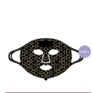 China Factory Wholesale Model E49B-1 LED Silicone Facial Mask: Private Label 3-Wavelength Beauty Device Supplier